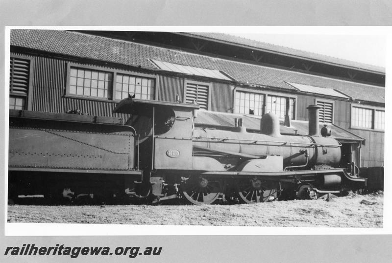 P07570
RA class 228, East Perth Loco Depot, side view

