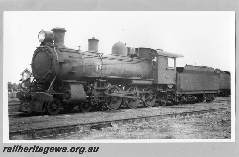 P07574
C class 434, Kalgoorlie, front and side view, Goggs No. 88, same as P3019
