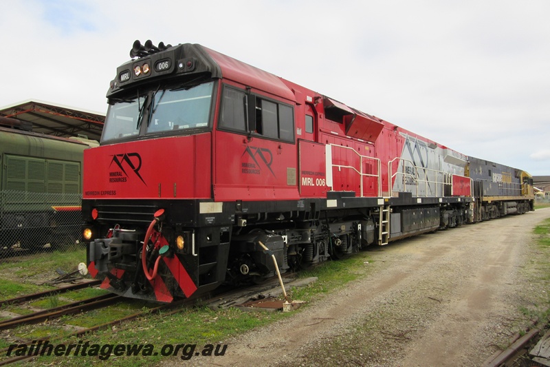 P15204
Mineral Resources loco MRL class 006 