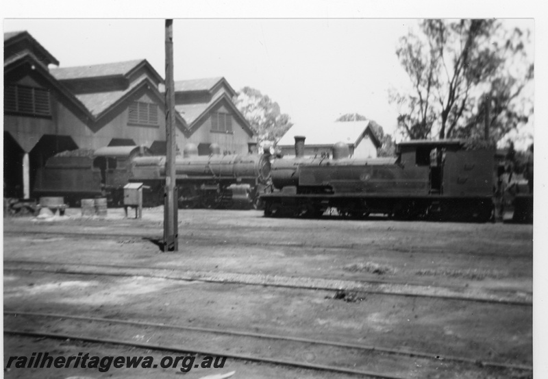 P16903
East Perth loco depot - north end PR class and N class locomotives in photo.
