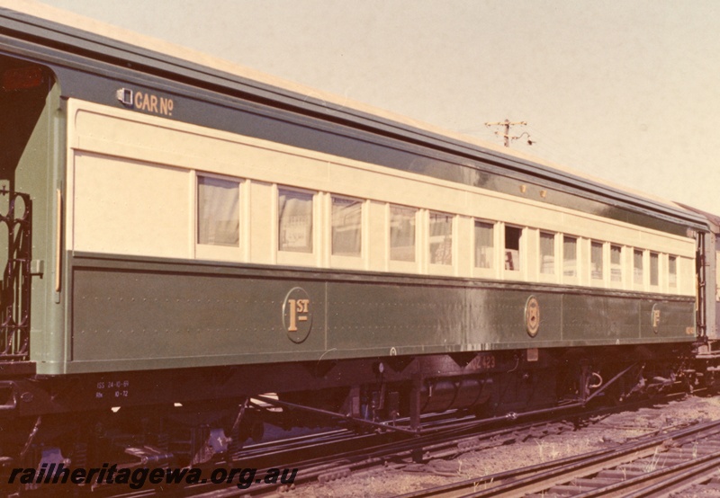P18085
AQZ class 423, end and side view, c1966
