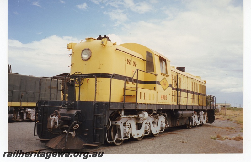 P19049
Pilbara Railway Historical Society (PRHS) RSC-3 class 4002 at 6 Mile Dampier.
