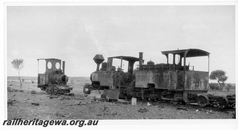 P20124
Abandoned steam locos, 