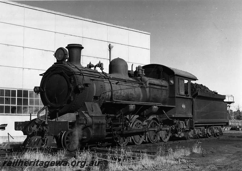 P20628
FS Class 451, Collie loco depot, roundhouse, water tower, BN line
