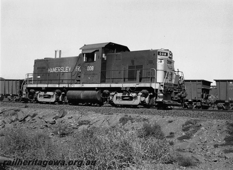 P20681
Hamersley Iron Alco C415 Class 008, later renumbered to 1000, Dampier, Pilbara
