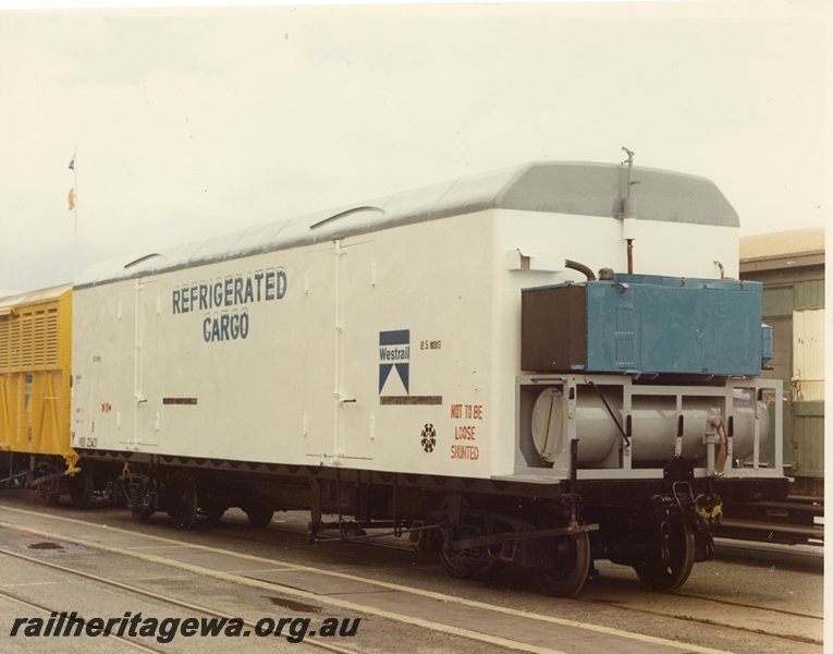 P20707
WBR class 23471  refrigerated van, Midland Workshops, ER line, side and end view,
