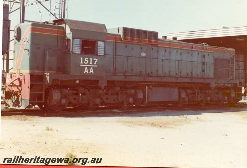 P21767
AA class 1517 at West Merredin locomotive depot. EGR line.
