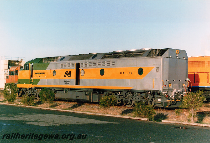 P23361
Australian National (AN) CLP class 8, Forrestfield, side and end view
