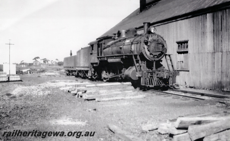 P23537
Commonwealth Railways (CR) CN class 71 locomotive at Parkeston Depot. 
