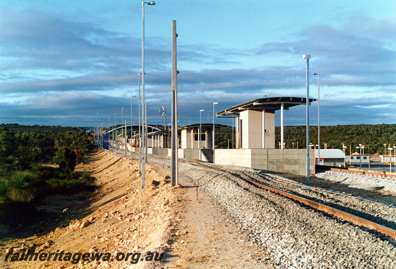 P23551
Currambine- end of the line, looking towards Perth.
