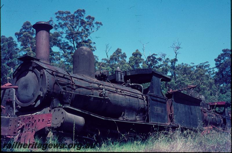 T01162
SSM loco No.7. Pemberton, stowed out of service
