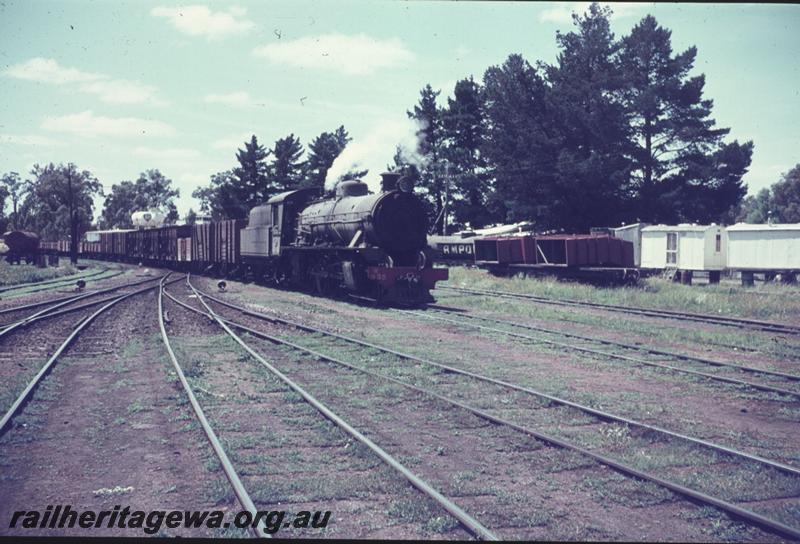 T01220
W class 935, Collie, BN line, arriving on goods train
