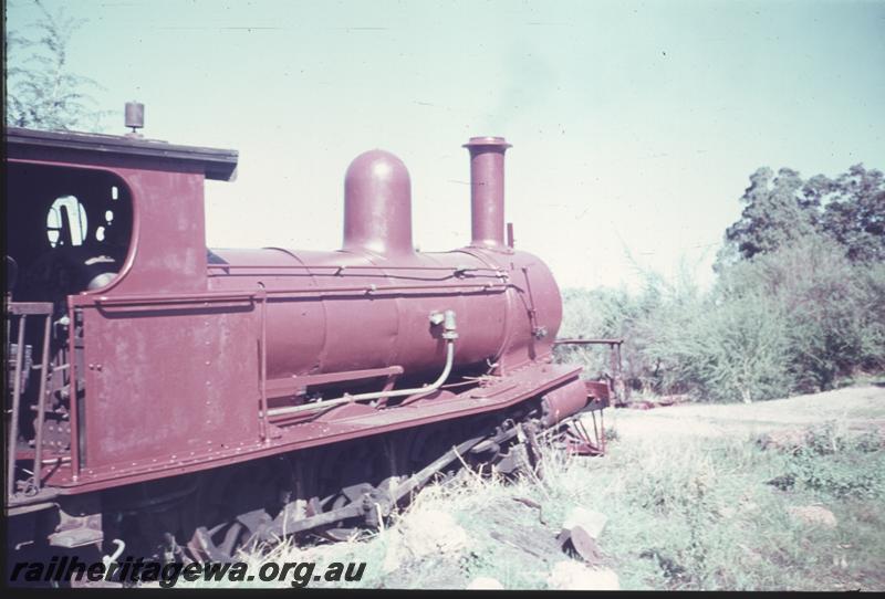 T01573
Adelaide Timber Company loco, Y class 71 steam loco, engine only, brown livery
