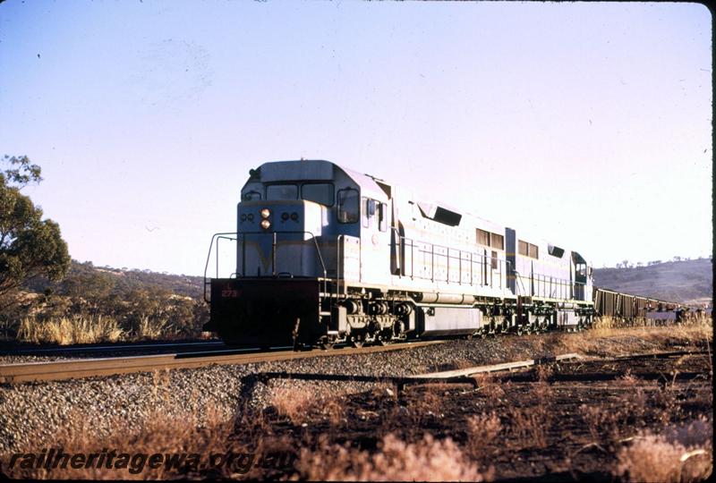T02943
L class 272 double heading with L class 254, Avon Valley line, iron ore train
