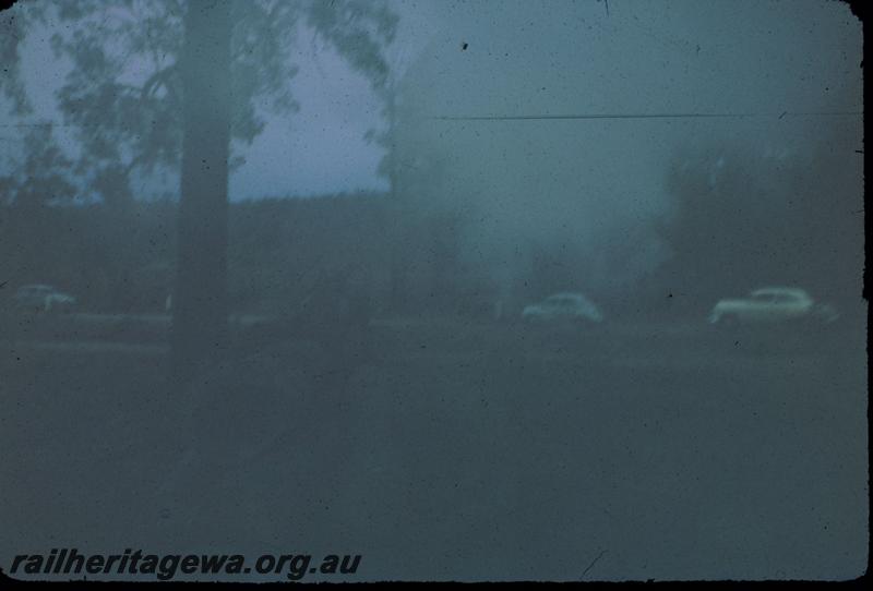 T02993
Albany Highway crossing, view from rear of train
