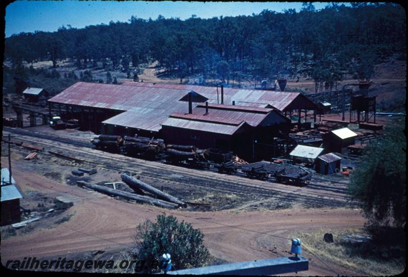 T03147
Millars mill at Jarrahdale, elevated overall view
