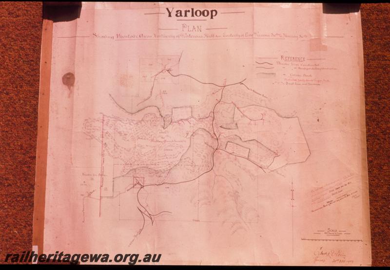 T03150
1 of 9 photos of maps of Millars railway lines between Yarloop and Nanga mill
