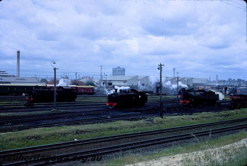 T03806
DD class 594, East Perth loco depot, overall view of yard
