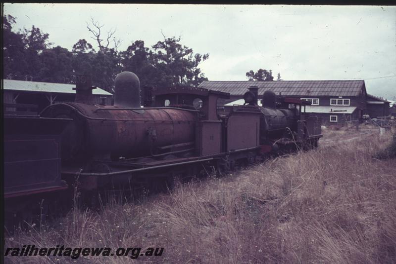 T04218
G class with A class tender, Bunnings, Manjimup, known as 