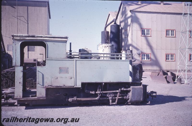 T04250
Orenstein and Koppel (O&K) No. 4241, Lake view and Star goldmine, Boulder, green livery, side view.
