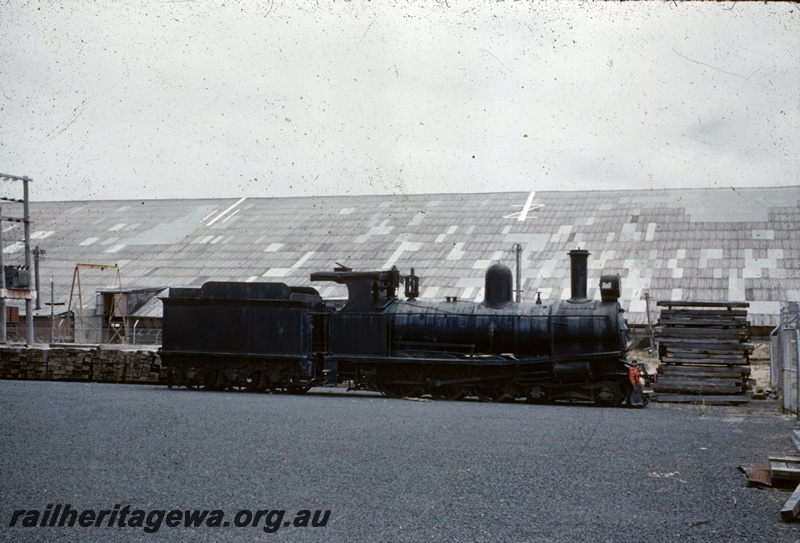 T05057
PWD steam loco 20 (ex WAGR G class 50, Ex NAR NGA class 86), side view
