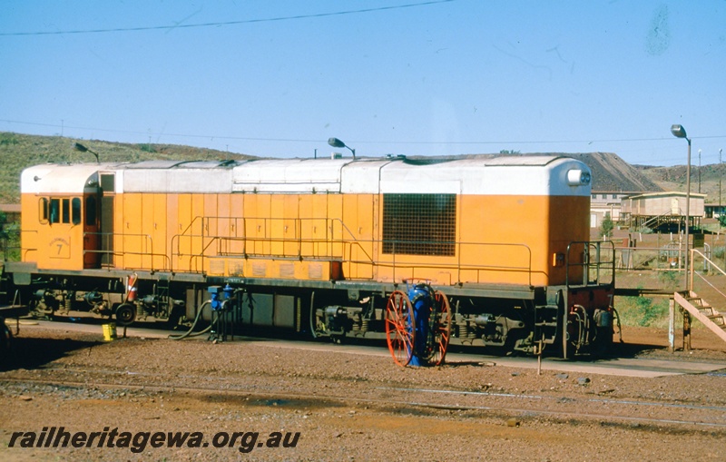 T05531
Goldsworthy Mining's English Electric  No 7 at Goldsworthy.
