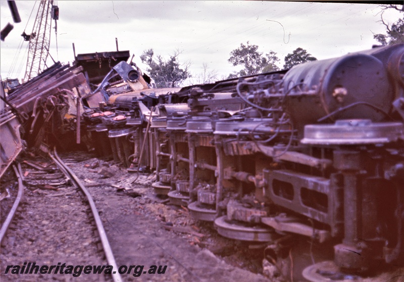 T05556
Mundijong Junction scene of derailment involving V class 1206 and Y class 1105. SWR line
