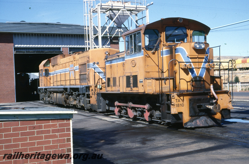 T05711
TA class 1810 and AB class 1535 at Avon Locomotive Depot. ER line
