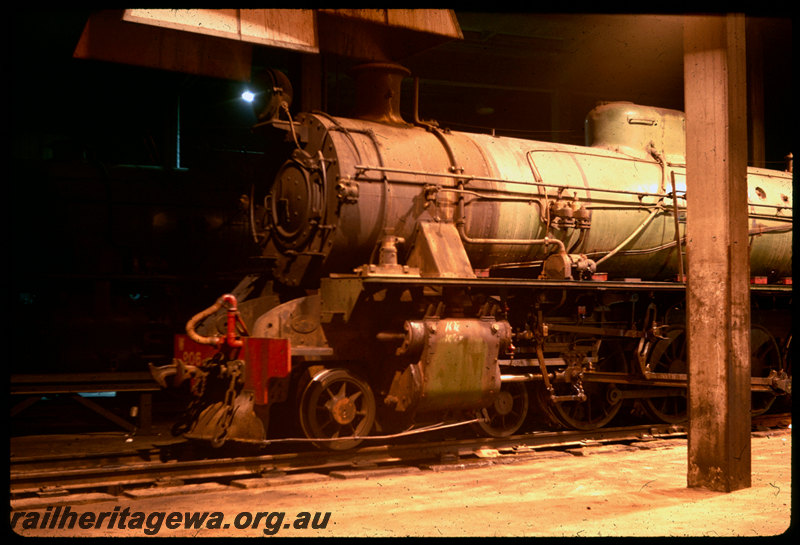 T06393
W Class 906, stabled in Collie roundhouse
