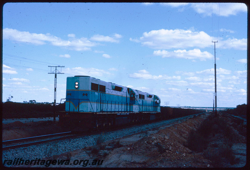T06756
L Class 255, double heading with an unidentified L Class, Down empty iron ore train, unknown location, EGR line
