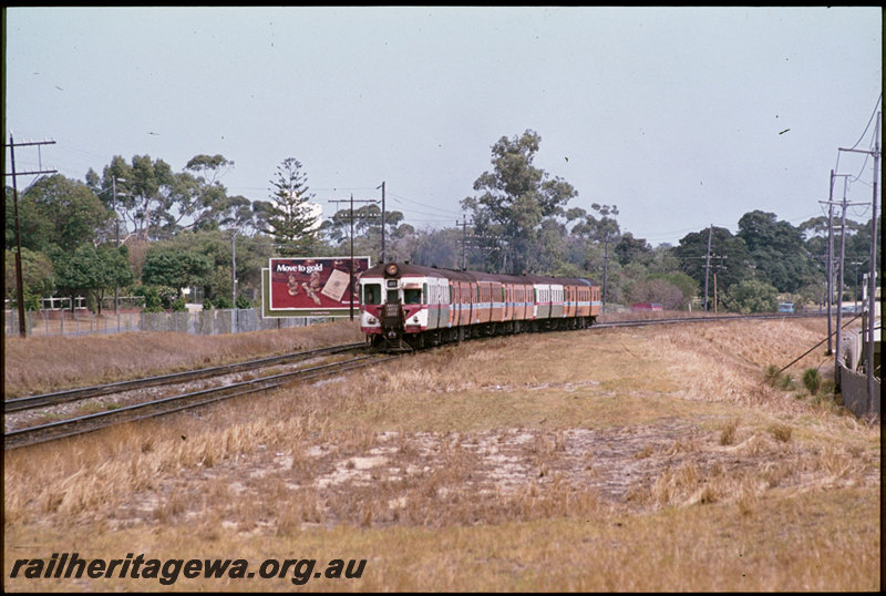 T07391
ADA/ADG/ADA/ADG/ADA/ADG Class railcar set, Down suburban passenger service, between Claremont and Showgrounds, ER line
