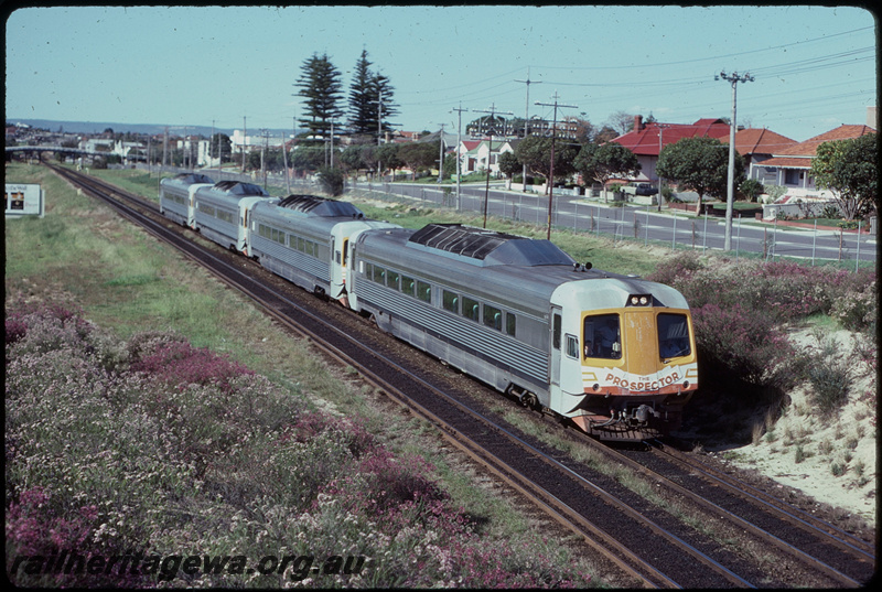 T07792
Four-car Up Prospector service, between Maylands and Mount Lawley, ER line
