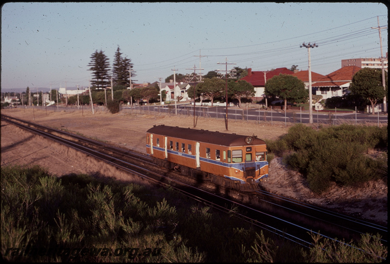 T07878
Single ADG Class railcar, Up suburban passenger service, between Maylands and Mount Lawley, ER line
