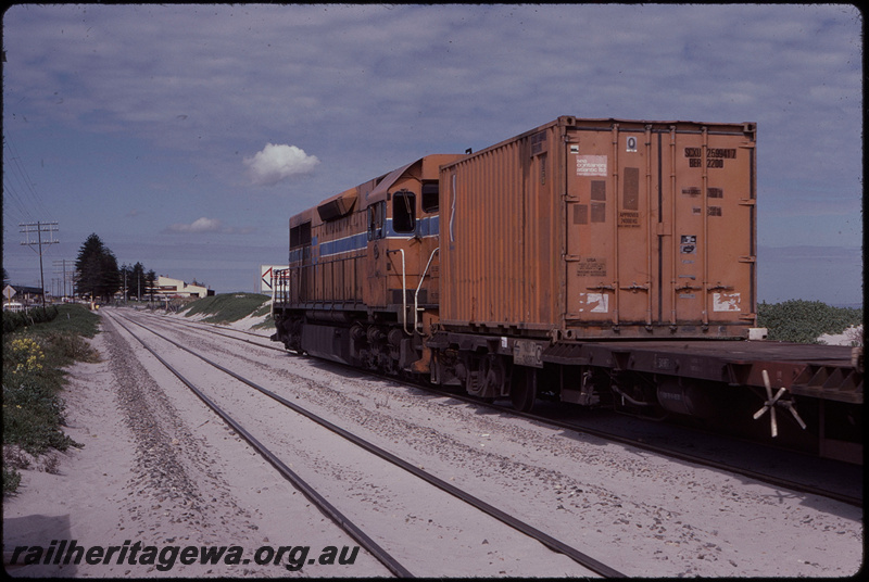T08097
L Class 251, Down goods train, South Fremantle, FA line
