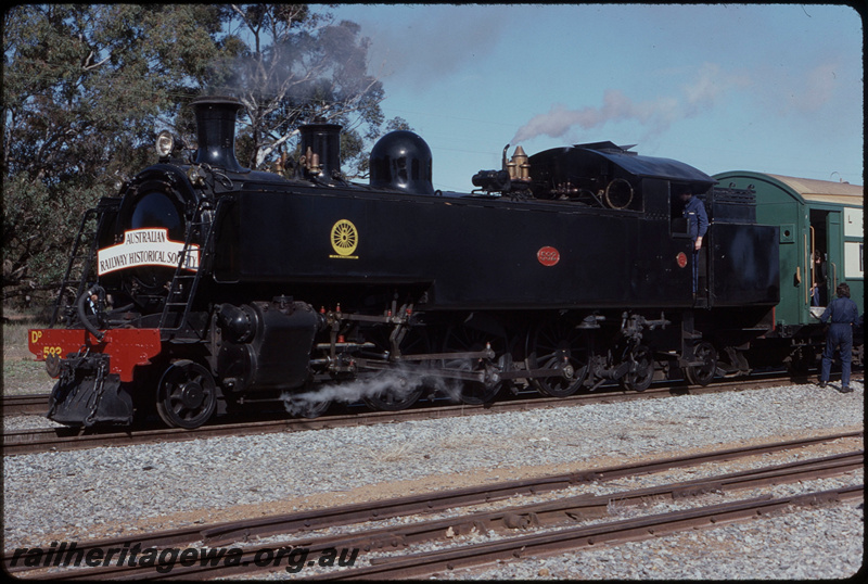 T08238
DD Class 592, Up ARHS passenger special, headboard, Steam Picnic Ramble, Mundijong, SWR line
