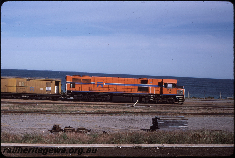 T08501
DB Class 1591, ZS Class 567 brakevan used as a spacer vehicle, Leighton Yard
