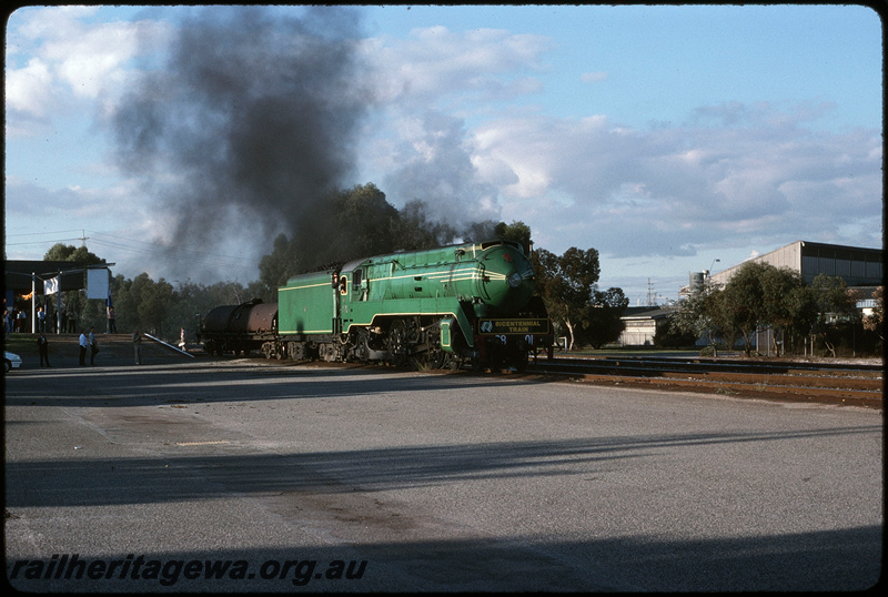 T08682
NSWGR C3801 and L1174 water gin, running around 