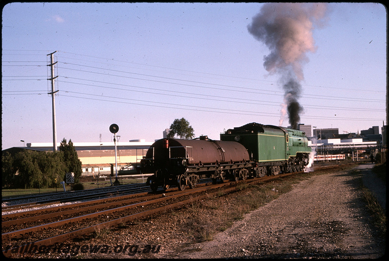 T08685
NSWGR C3801 and L1174 water gin, running around 